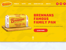 Tablet Screenshot of brennansbread.ie